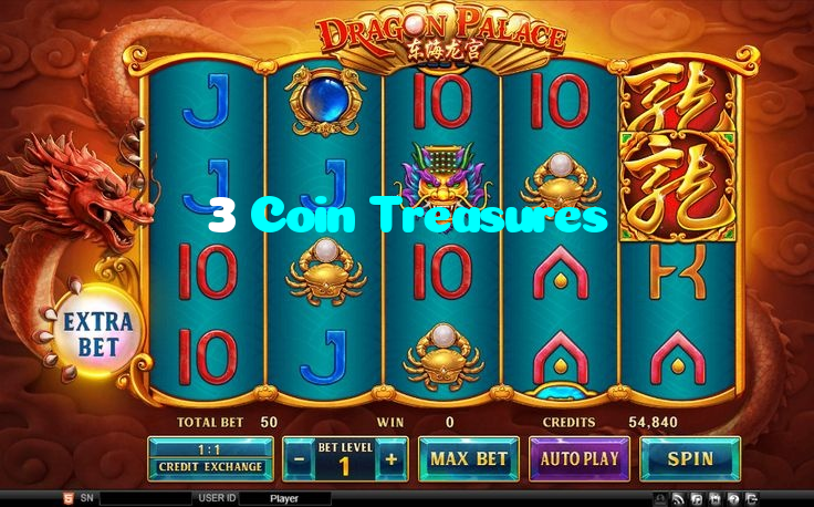 available types of 3 Coin Treasures bet including pre-match live express and system bets