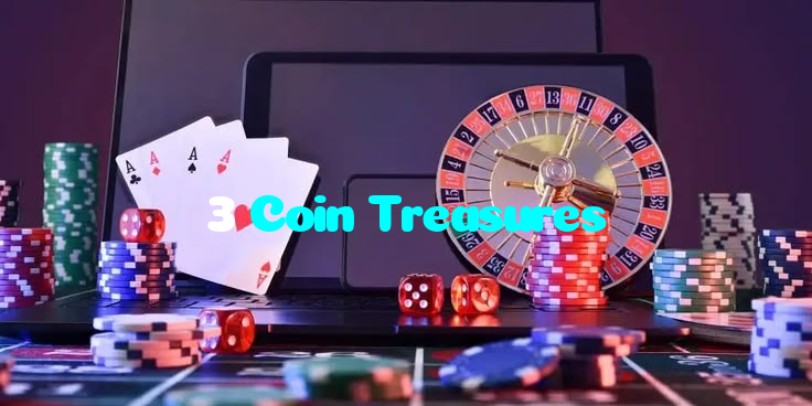 3 Coin Treasures خوش آمدید بونس +600% پیشکش موبائل ایپ کے پروموشن سیکشن میں دکھائی دیتی ہے۔